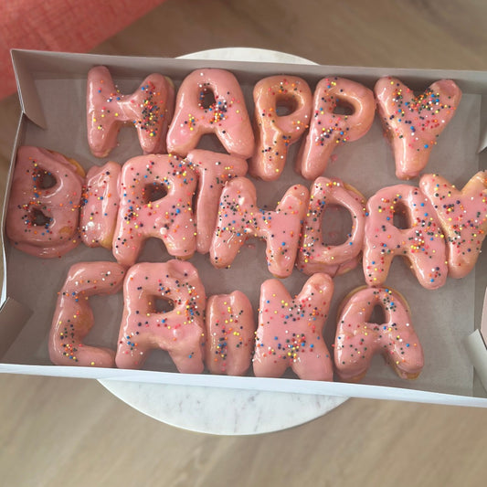 Letter Donuts