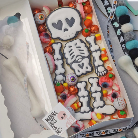 Skeleton Cookie Treat Box